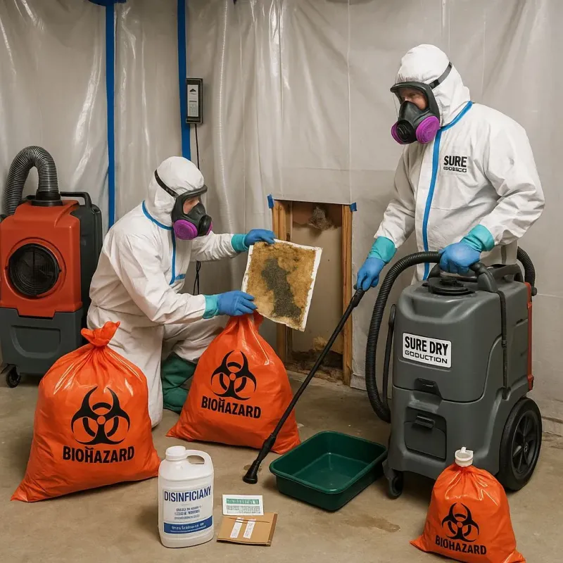 Contaminated Water Handling Protocols process in Edinburg, NY