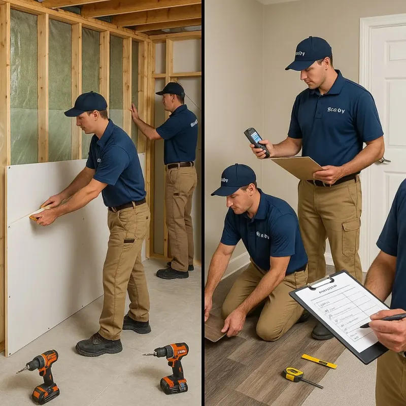 Repairs and Reconstruction process in Edinburg, NY